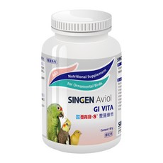 SINGEN信元 觀賞鳥用整腸益生菌配方-60g/罐 整腸維它/鳥類保健/觀賞鳥保健食品/鸚鵡保健, 1個