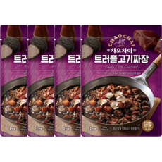 샘표 차오차이 트러플 고기짜장, 4개, 180g