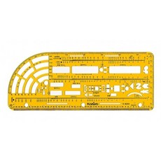 코링 템플렛 K-600 교통사고조사용 모양자 1개