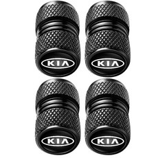 밸브캡 자동차밸브캡 알루미늄 합금, D_구형 블랙 5개, 5개