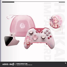 새로운 HOYO 무선 블루투스 PC 스위치 프로 호낙이 선물 휴대용 게임패드 테마 위한 게이머를 임팩트 케이스 컨트롤러, B With charging do