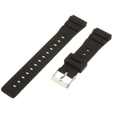 ECLATIS Timex 남성 레진 퍼포먼스 스포츠 블랙 교체용 시계 밴드 블랙. 304238