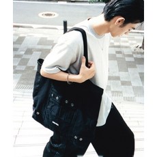 [노매뉴얼] 4R POCKET TOTE BAG - WASHED BLACK