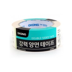 오공 종이 양면테이프 48mm x 20M 종이양면테이프 양면접착테이프