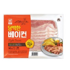 사조대림 담백한 베이컨 140g, 6개