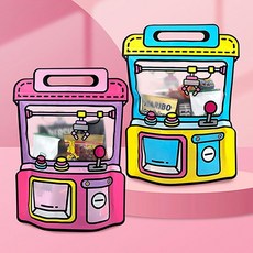 만들기대장 손잡이지퍼백 인형뽑기 랜덤1개 소 손잡이 간식봉투 선물 포장봉투 지퍼팩 dew+9829Oo