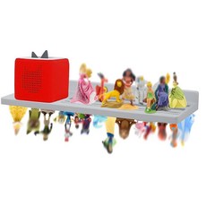 해외 PHOENANCEE Tonies 선반 자석용 Toniebox 피규어 보관 디스플레이 40-48 캐릭터 벽 플로팅 목재 어린이 방 소나무 3단 호환 충전 스테이션 미국매장정