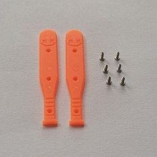 나사가 있는 지판 보드 레일 모양, Bat orange