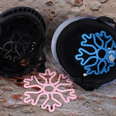 헬멧 눈모양 통풍 실리콘 쿨링패드 자전거헬멧통풍 오토바이헬멧통풍 헬멧쿨패드 헬멧머리눌림방지패드, 본상품