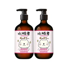 【O’LISE 歐黎絲】水豚君正式授權版-洗髮/沐浴/乳液, 1個, 【2入】受損修護洗髮精, 500ml