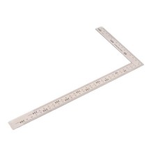 TW 30cm 50cm 양면 쇠자 스틸자 기역자 직각자, 1개