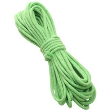 100% 순면 꼬임 끈 4mm 마크라메 면 끈 DIY 팔찌 열쇠고리 장식품 공예용, 03 4mm x 5meters, 14 grass green