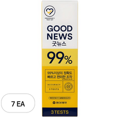 동아제약 굿 뉴스 임신테스트기, 3개입, 7개
