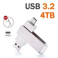 16TB USB3.2 플래시 드라이브 고속 전송 메탈 메모리 카드 디스크 방수 스틱 2026 신제품
