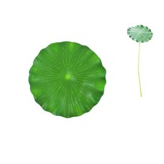 연꽃 조화 촬영 소품 60cm 연잎 법당 불교 부처님오신날 행사 대형 식물 연 2_줄기 없는 40cm PU 연잎, 라이브러리 바인딩