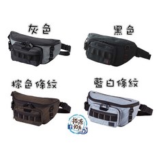 Daiwa HG WAIST POUCH (B) 腰包 附防水罩, 灰色
