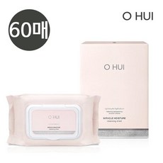 오휘 미라클 모이스처 클렌징 시트, 60매입, 2세트
