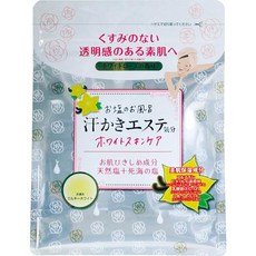땀 흘리는 에스테틱 기분 화이트 스킨케어 입욕제 500g 화이트로즈향, 1개, 1g