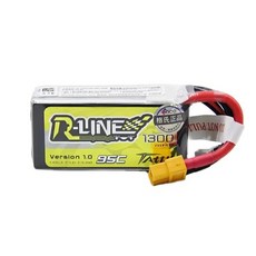 ACE TATTU 1050mah 1300mah 1550mah R 라인 골드 브릭 1.0 4S 14.8V 6S 22.2v 95C XT60 FPV 드론 항공기 모, 09 1800mAh 6S 95C XT60