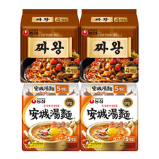 짜왕 + 안성탕면, 10개