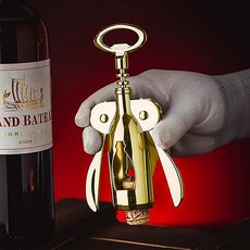 [플러스리빙] 와인 오프너 프리미엄 골드 고급 1, 1개, 골드A타입