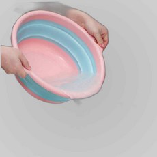 손빨래 산리오 접이식 대야 대, 시나모롤, 1개