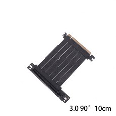 풀 스피드 PCIE 3.0 4.0 16x 라이저 케이블 그래픽 카드 익스텐션 익스프레스 GPU 확장 차폐 익스텐더, 03 3.0 90 10cm, 1개