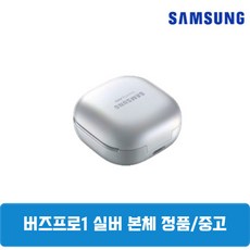 삼성 버즈프로1 팬텀실버 본체 충전기 중고 SM-R190, 삼성 버즈프로1 본체 충전기 SM-R190
