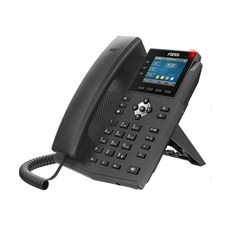 Fanvil彩色螢幕高清音質商務電話，多協定支援，快捷鍵操作，節能設計, X3V