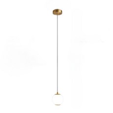 거실 장스탠드 침실 무드등 무드조명 볼 침대 사중 플로어 미니멀 롱스탠드, 3. 단일 볼 솔리드 웜 라이트