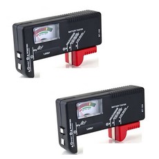 쿠몽 건전지테스트기 밧데리 잔량측정, 2개