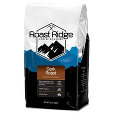 Roast Ridge 원두 커피 다크 로스트 0.9kg(2파운드), 32 Ounce (Pack of 1), 907g, 1