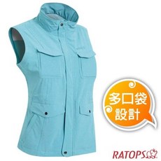 RATOPS 輕量休閒多口袋背心 多口袋設計