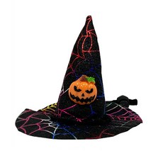 할로윈 미니 마녀모자 머리띠 블랙 헤드장식