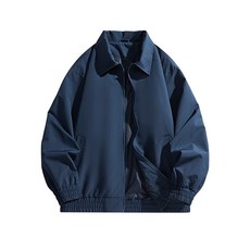 LARGE STORE 潮流素面防風夾克外套