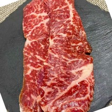 채끝살스테이크 1등급 육우 채끝살 600g