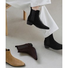 사뿐 페로프 스퀘어 앵클부츠 (4cm) 272728