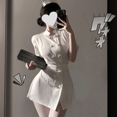 치파오 스타일 섹시 간호사 코스튬