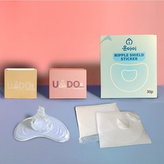 온아이 유두보호기 함몰유두 모유 수유 상처 보호 완모 출산선물 편평유두 보호기 B100, 스티커1ea, 1개