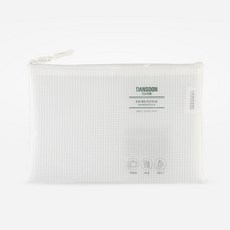 08057/EVA 메쉬 파우치/A5/화이트, 단품