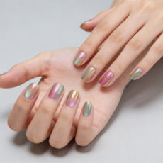 [당일배송]천안각 레귤러 스퀘어 디자인 수제네일팁 붙이는손톱네일 인조손톱 큐빅네일팁 그라데이션네일팁 셀프네일팁 사이즈선택가능, 1개, 03 - T007 S