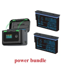 Insta360 X5 배터리용 비 SYMIK 지능형 충전 케이스 전원용 조정 가능한 A액세서리, 01 power bundle