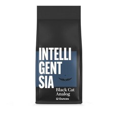 Intelligentsia 커피 라이트 로스트 원두 커피 100% 아라비카 커피 - 블랙 캣 클래식 에스프레소 355ml(12온스) 백, 12 Ounce (Pack of 1), Black Cat 아날로그