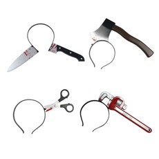 할로윈코스프레 할로윈 머리띠 헤어밴드, 도끼