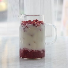 마카 내열저그 0.7L 뚜껑세트, 투명, 1개