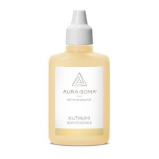 AURA SOMA 靈性彩油 師父精華塑膠瓶 25ml Quintessence, 1個, 2.Kuthumi 庫圖米 -淡金色