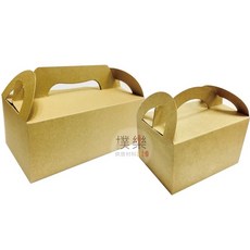 樸樂烘焙材料 牛皮餐盒/食品提盒 6K/9K 大包裝100入, 1個, 9K牛皮餐盒  100入一束