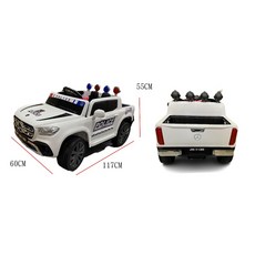 佳佳玩具 賓士 GLE 越野車 兒童電動車 雙人座 童車, 1個, 白色