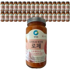 청정원 로제 스파게티 소스 600g 3 jh유통, 1