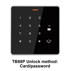 출입통제기 TF886 지문 리더 카드 RFID 도어 독립형 키패드, T886-EM, 상세설명참조
